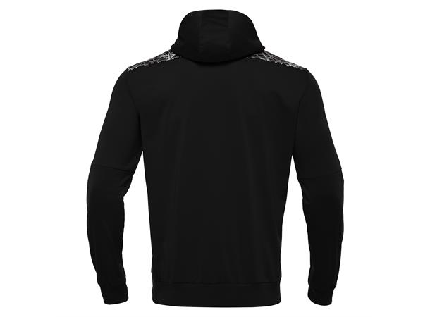 Ishtar Hoody 1/4 Zip Top SORT/HVIT M Treningsgenser med hette - Unisex 