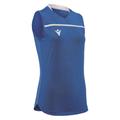 Thallium Shirt Woman SL ROY/WHT XL Teknisk armløs volleyballdrakt for dame