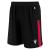 Skara Short BLK/RED 4XS Teknisk shorts i ECO-tekstil - Unisex 