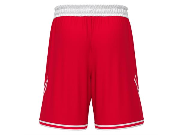 Kansas Basket Eco Shorts RED/WHT 3XL Teknisk basketshorts - Unisex 