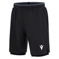 Matias II Icon shorts BLK 4XL Teknisk kamp og treningsshorts - Unisex