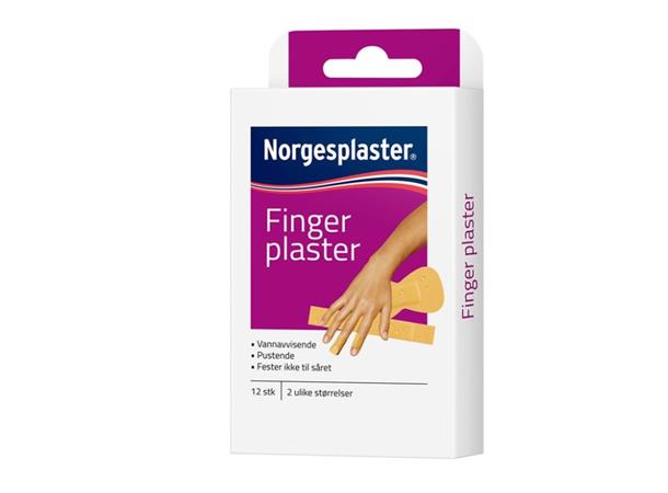 Norgesplaster fingerplaster 12 stk Til småsår og kutt 