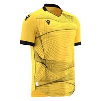Wyvern Eco Match Day Shirt YEL/BLK 3XL Teknisk drakt i ECO-tekstil - Unisex