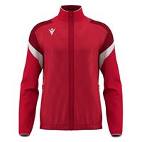 ODIN full zip top RED/WHT XS Jakke med kontrastdetaljer